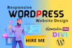 create modern wordpress website using elementor pro page builder