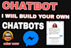 create a facebook messenger chatbot using manychat