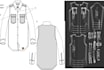 make men, women clothing sewing pattern and grading