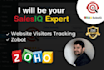 create chatbot and get visitors details