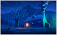 do landscape illustration and background concept art