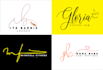 design hand drawn and signature logo