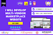 develop multi vendor ecommerce marketplace websites like amazon, ebay