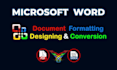 do professional microsoft word document formatting
