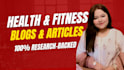 write health and fitness articles