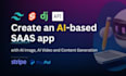 develop ai saas, ai web apps with django api and sveltekit