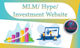 make your MLM and investment website