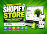 build, design or redesign shopify store, shopify website design, shopify expert