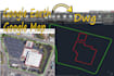 draw autocad survey plans, site plans  using from google map