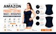 create premium amazon product listing images and infographics