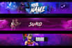 design facebook cover, youtube banner in 8 hours