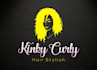 do unique curly and afro, beauty hair salon logo