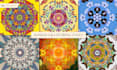illustrate mandala art coloring book for adults and kids
