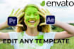 edit and download any envato, premiere pro after effects template in 24 hours