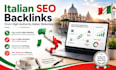 do italian press release and link building combo package