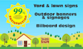 make eye catching projects for your outdoor advertising