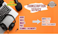 transcribe text from images, audio, video, scanned documents or retype them