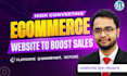 design ecommerce website using woodmart flatsome xstore divi theme