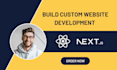 be web developer in react js and next js