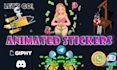 make animated telegram stickers whatsapp, emoji, gifs, giphy, discord, crypto