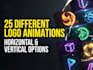 create 25 different logo animations