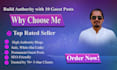 publish 10 guest posts on high authority da 50 plus websites