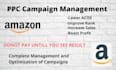 setup, manage and optimize your PPC campaign