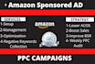 setup, manage and optimize your amazon ppc campaign ads