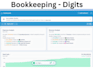 do bookkeeping in digits, reconcile accounts and prepare financial reports