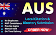 do 300 australia local citations and directory submission for local SEO