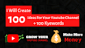 get killer youtube content ideas and research for your channel planning