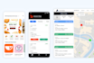 make multi vendor ecommerce marketplace food or grocery delivery app and website