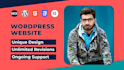 design or redesign a professional wordpress business website