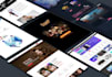convert PSD to HTML, bootstrap, jquery, react landing page