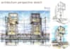draw a building or house sketch of your designs