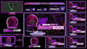 do animated twitch overlay package , animated stream layouts