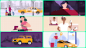 create 2d explainer animation and motion graphics video