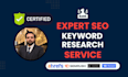 do advanced keyword research and clustering for SEO rankings and blog content