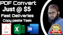 be your PDF converter to excel and word formats
