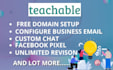 setup stunning online course website on kajabi, thinkific, teachable, kartra