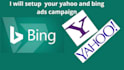 set up your yahoo and bing ads campaign