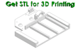 design in 3d cad and deliver stl file for 3d printing