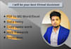 work for you as a virtual assistant