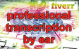 transcribe any music into notation sheet by ear