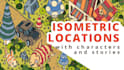 draw an isometric 2d location