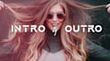 do youtube intro outro trailer, podcast or animated logo