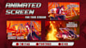 create animated twitch starting soon, brb and offline screens