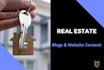 write catchy real estate articles and blogs