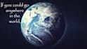 create an earth zoom video animation