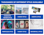 create advanced photo slideshow video with music